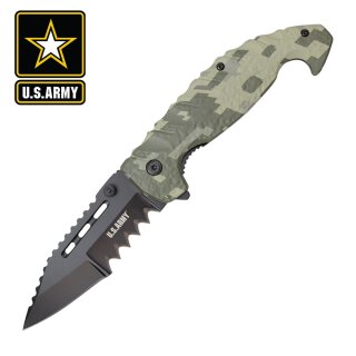 Spring Assisted Licensed Army Knife