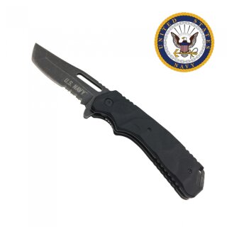Licensed US Navy Rescue Knife - Black